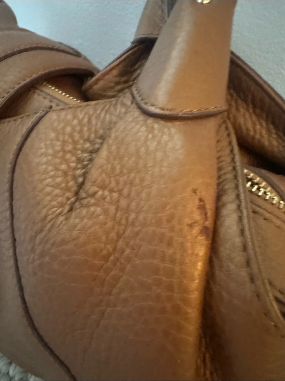 Cole Hann Leather Satchel Handbag